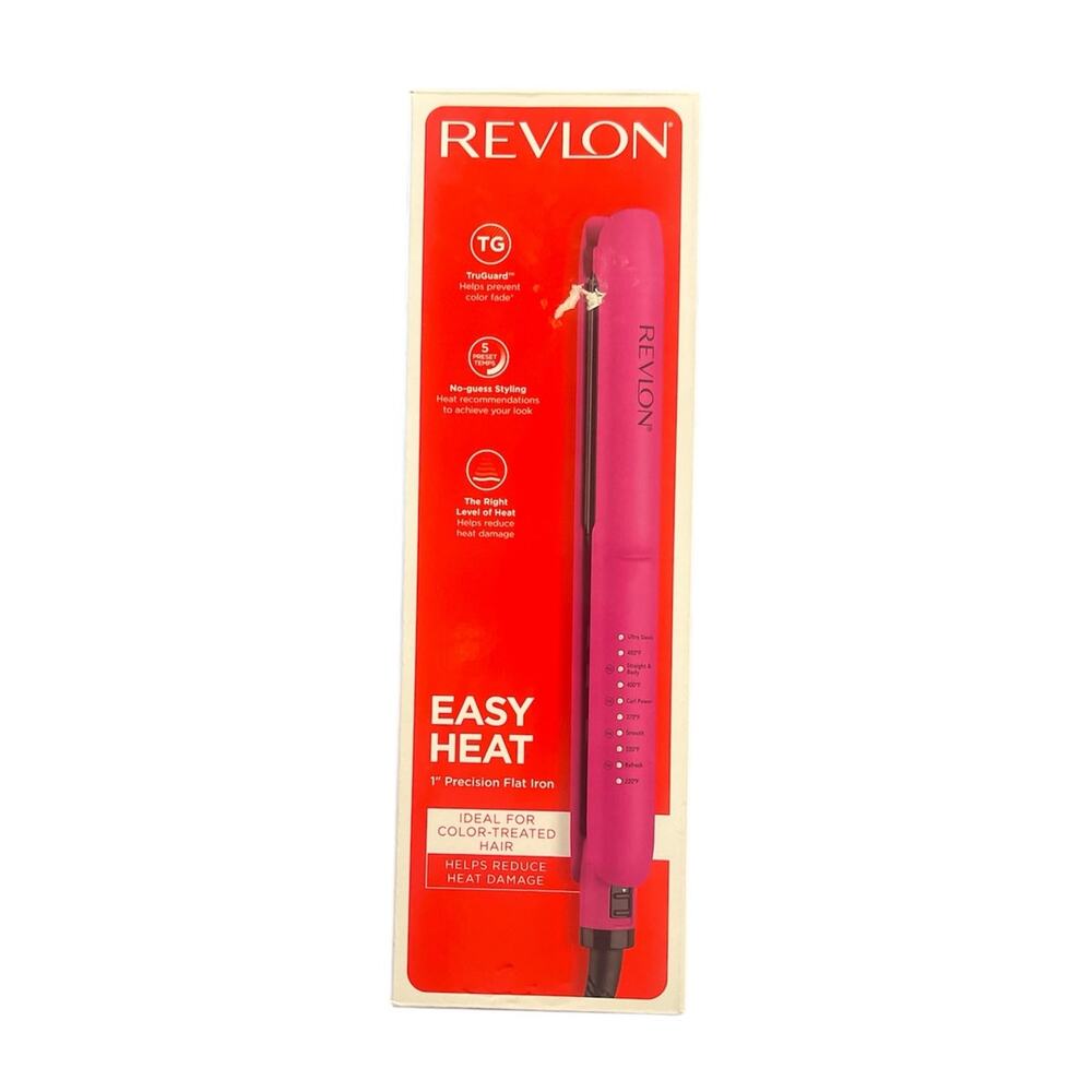 Revlon Easy Heat 1" Precision Flat Iron